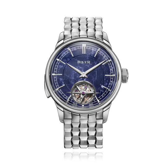 Carillon Tourbillon Titanium Sodalite